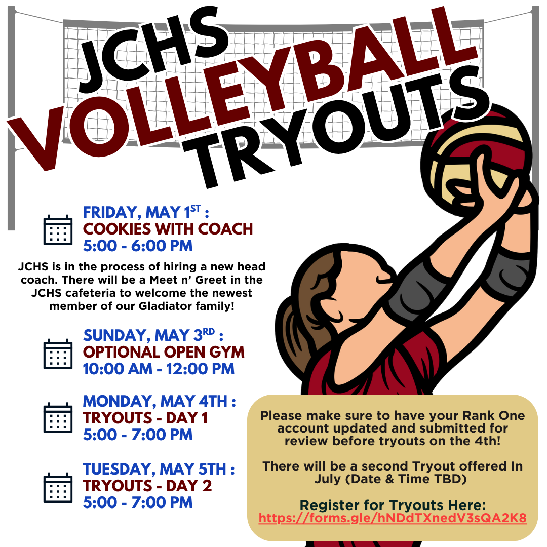 Volleyball Tryouts Announced