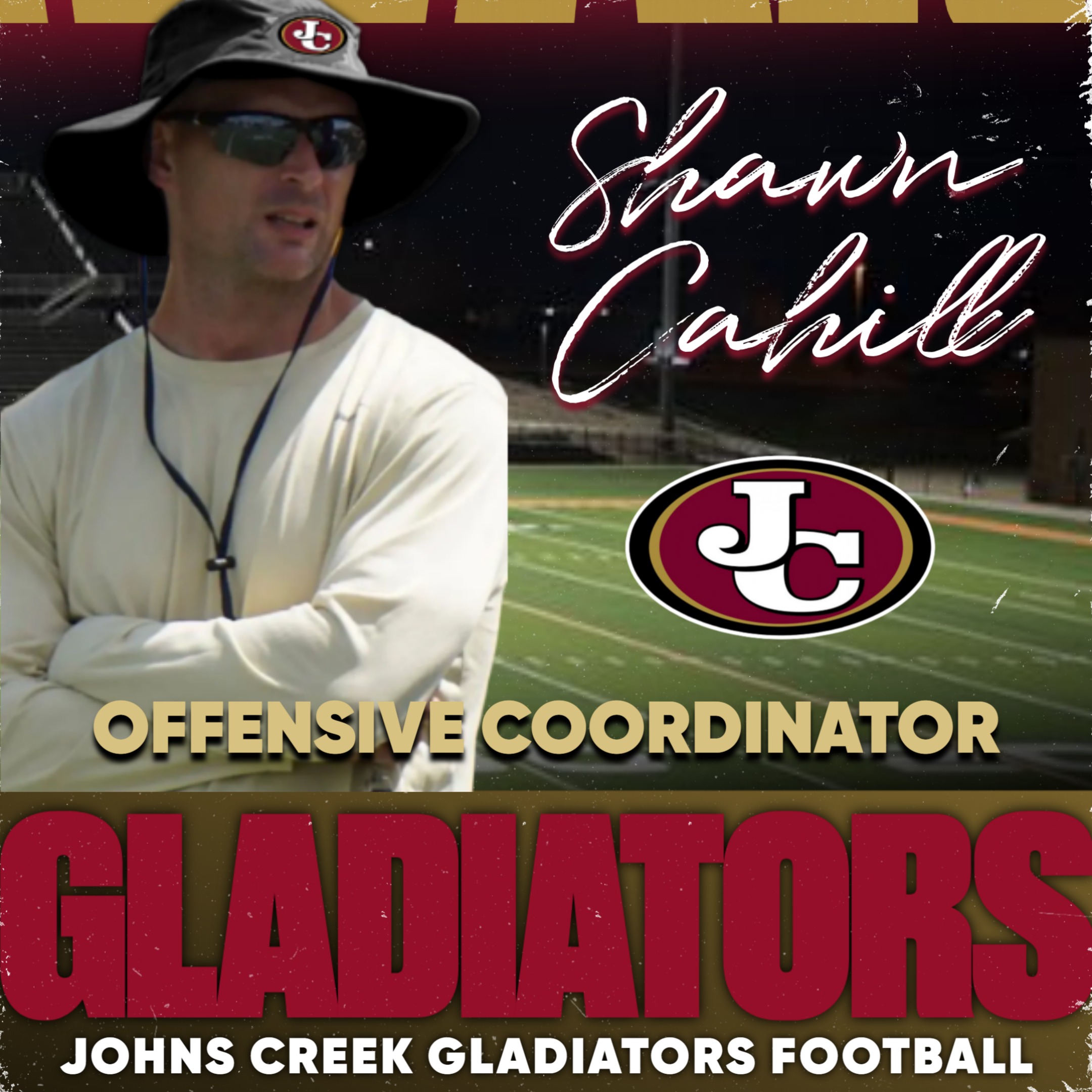 Shawn Cahill Named Offensive Coordinator