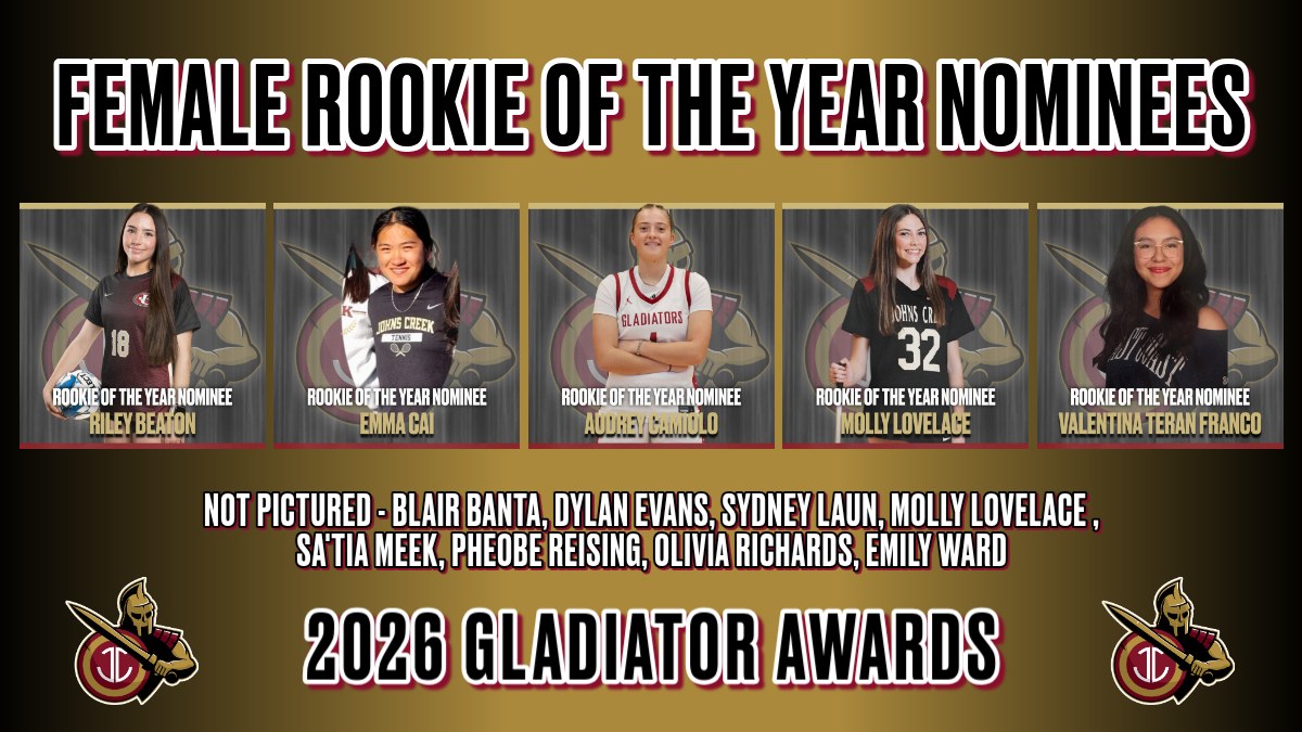 2026 Gladiator Awards - FROY Nominees