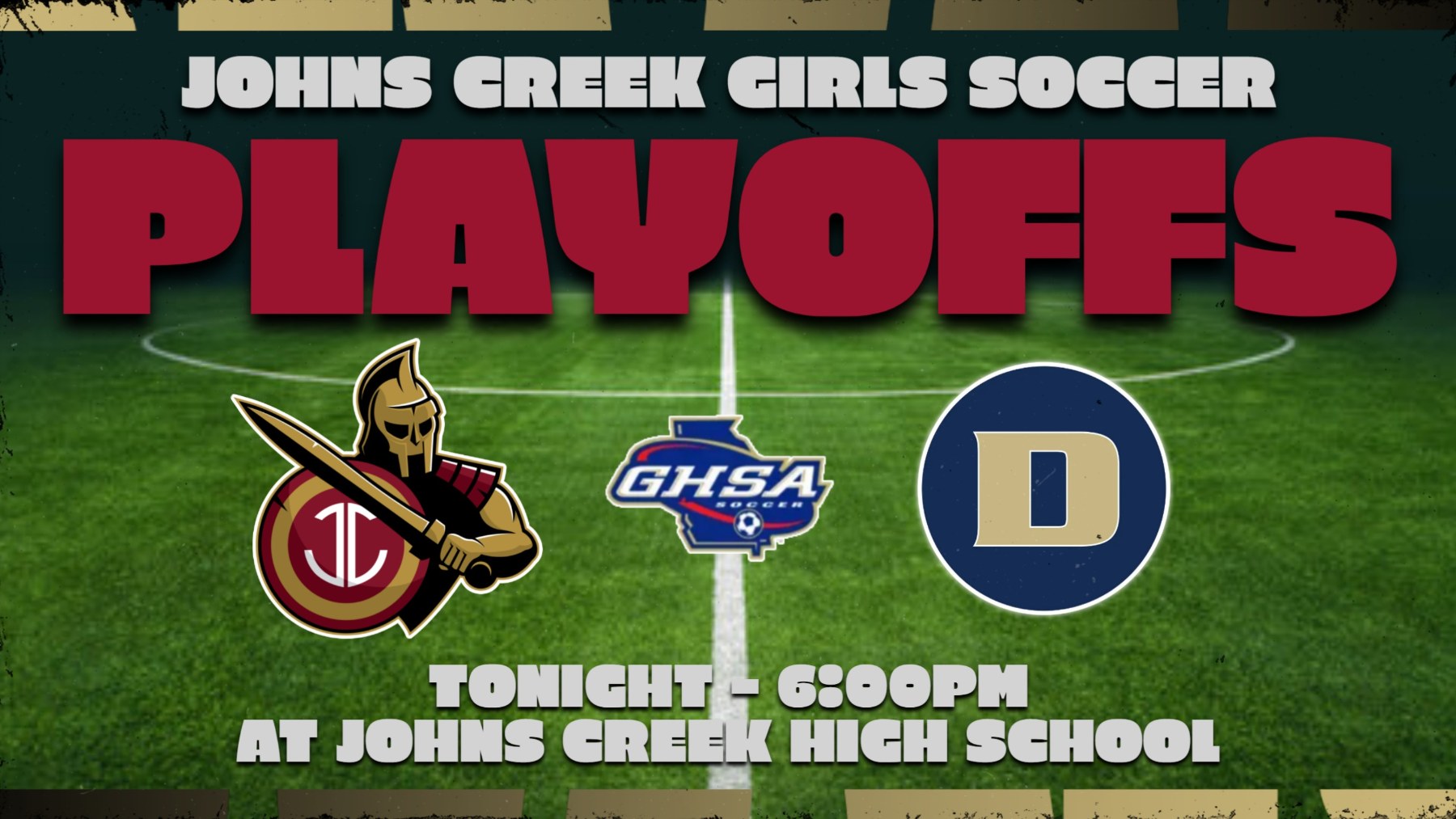 Girls Soccer Playoffs Tonight vs Decatur
