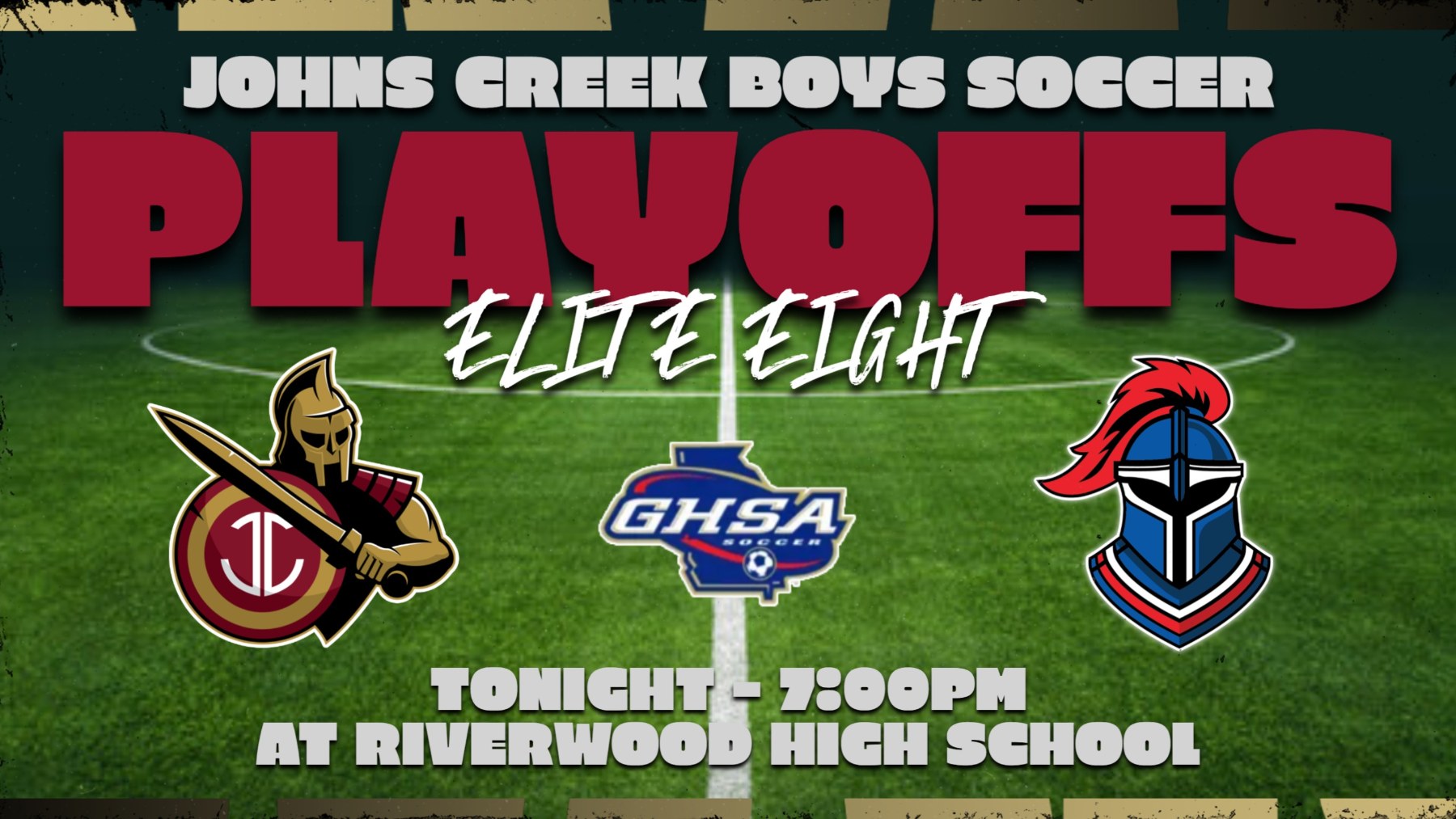 Boys Soccer Playoffs Tonight at Riverwood