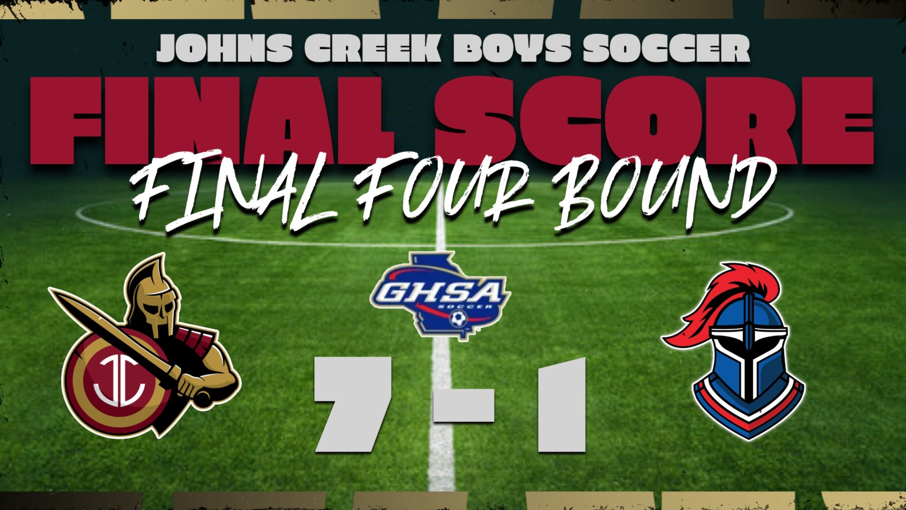 Boys Soccer Advance to Final Four