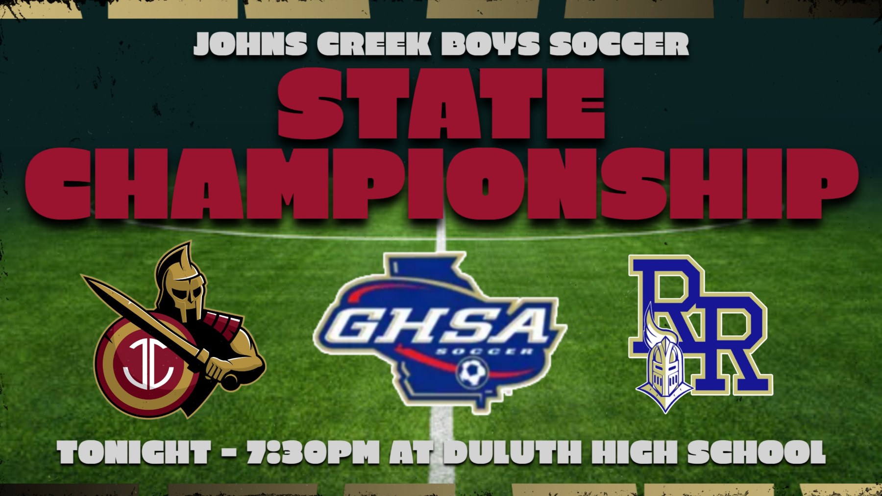 Boys Soccer State Championship Tonight vs River Ridge