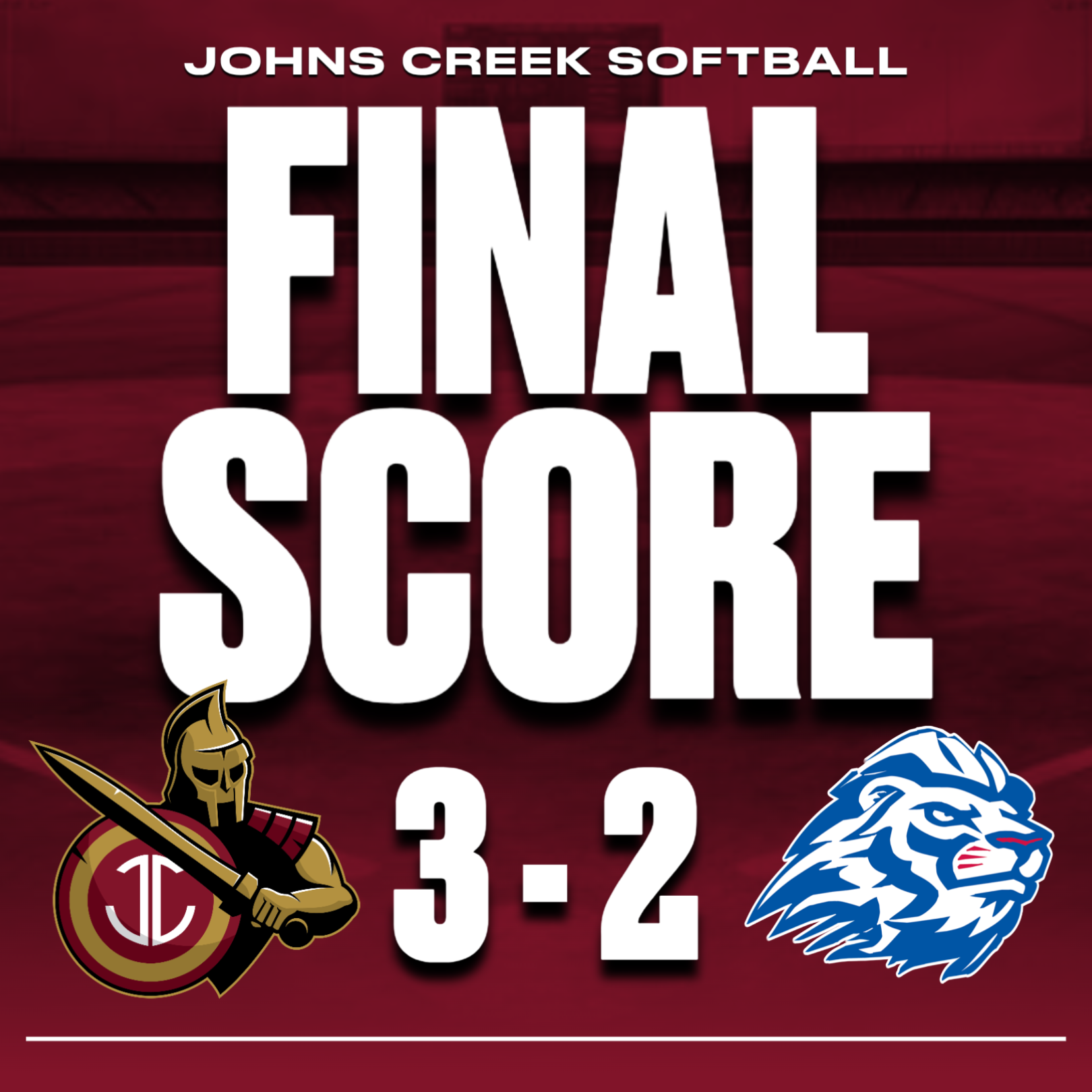 Lady Gladiators Edge Peachtree Ridge 3-2 Behind Pittman's Complete-Game Performance