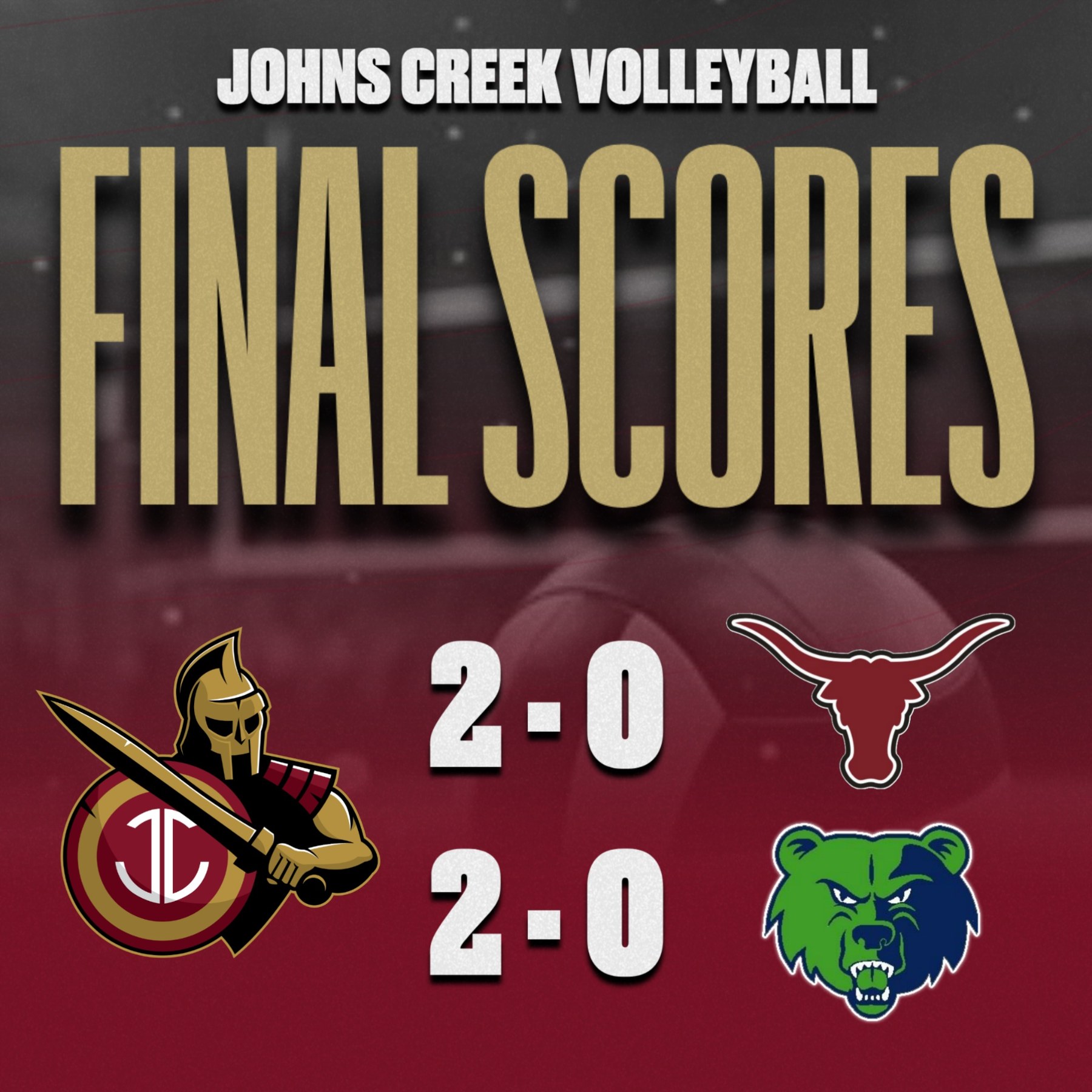 Johns Creek Volleyball Continues Their Strong Start To The Season With Two More Wins at Lambert