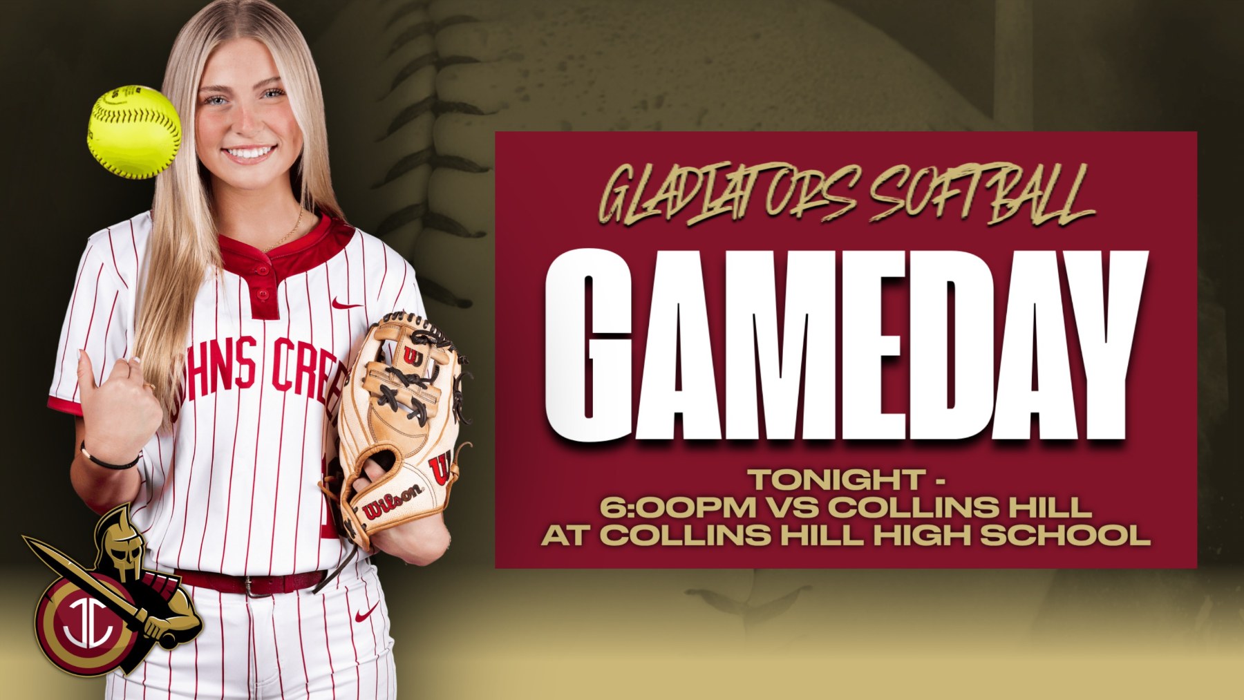 Softball Tonight at Collins Hill