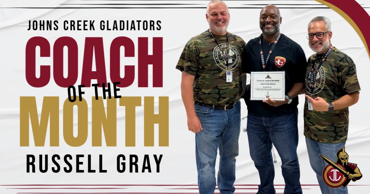 Coach of the Month - Russell Gray
