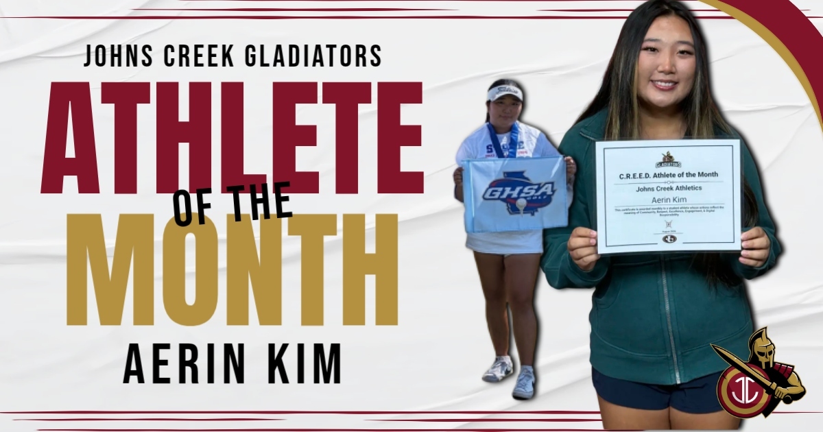 Female Athlete of the Month - Aerin Kim