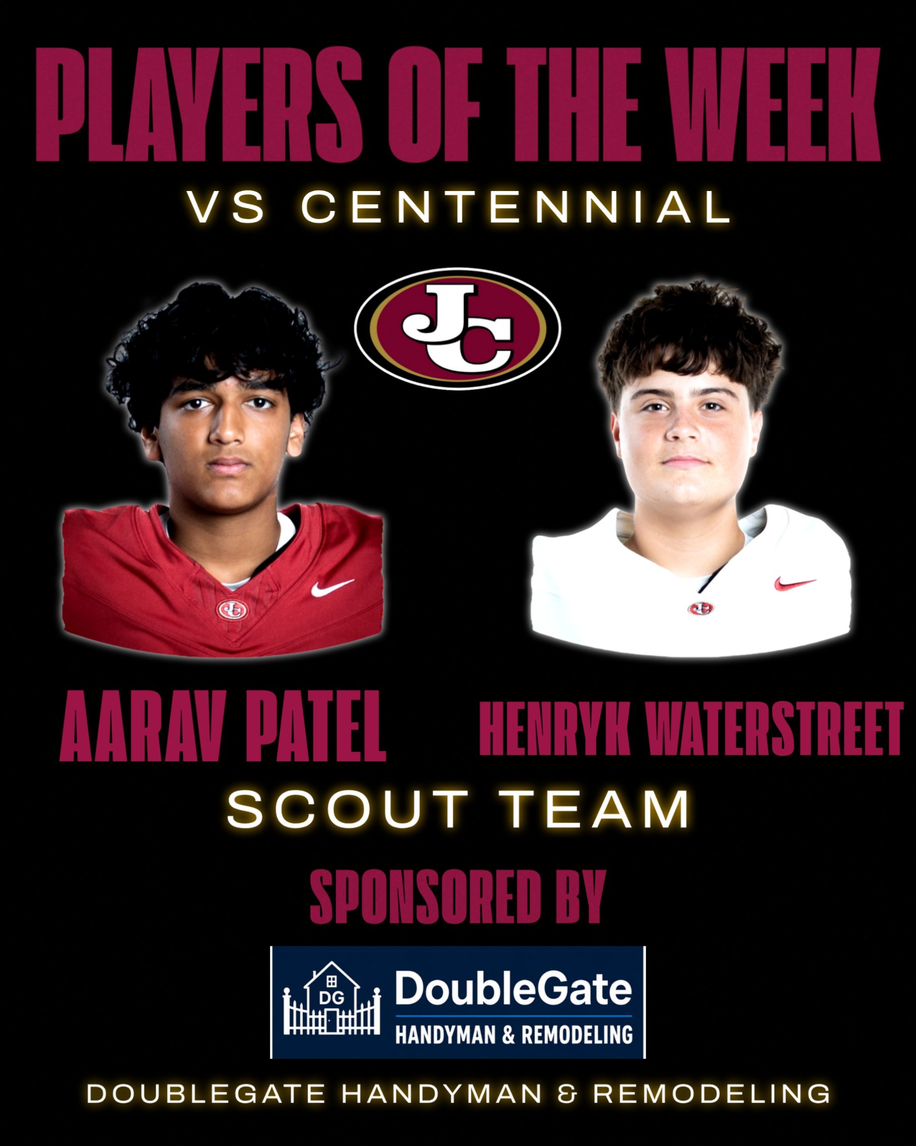 Scout Team Players of the Week
