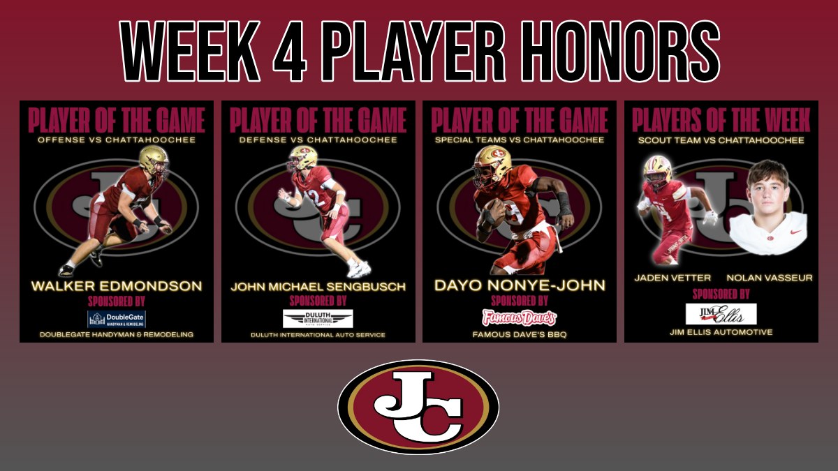 Week 4 Player Honors
