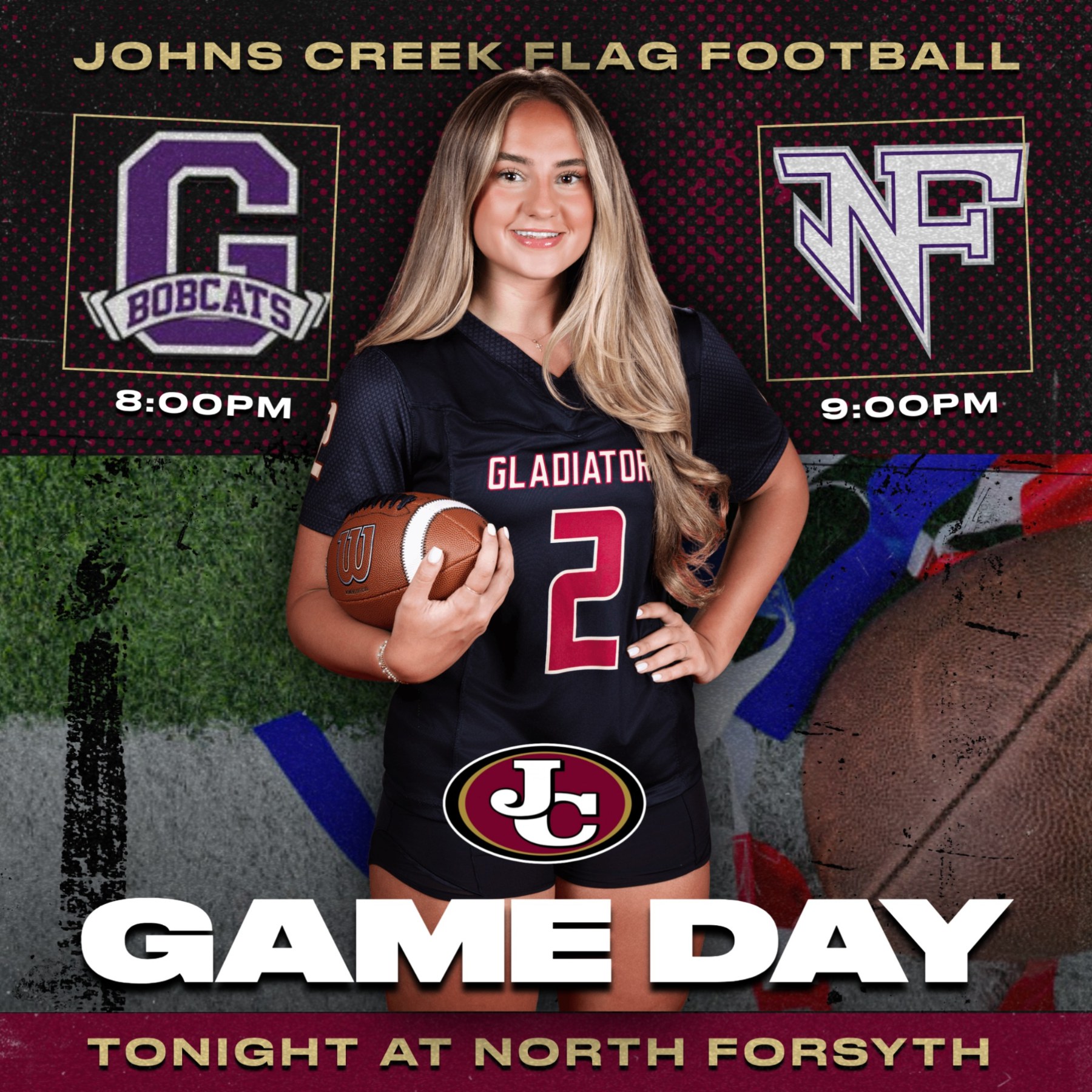 Flag Football Tonight at North Forsyth