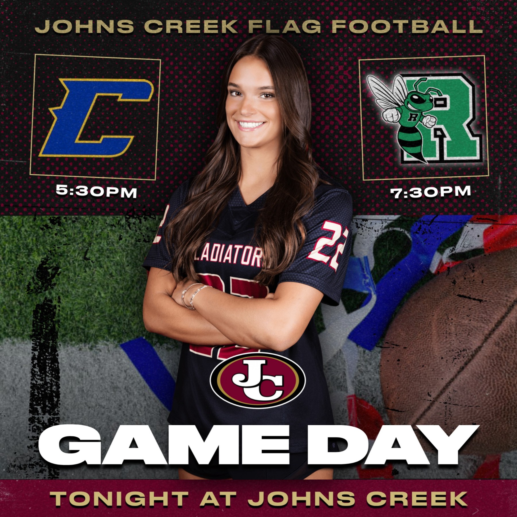 Flag Football Tonight vs Hooch & Roswell