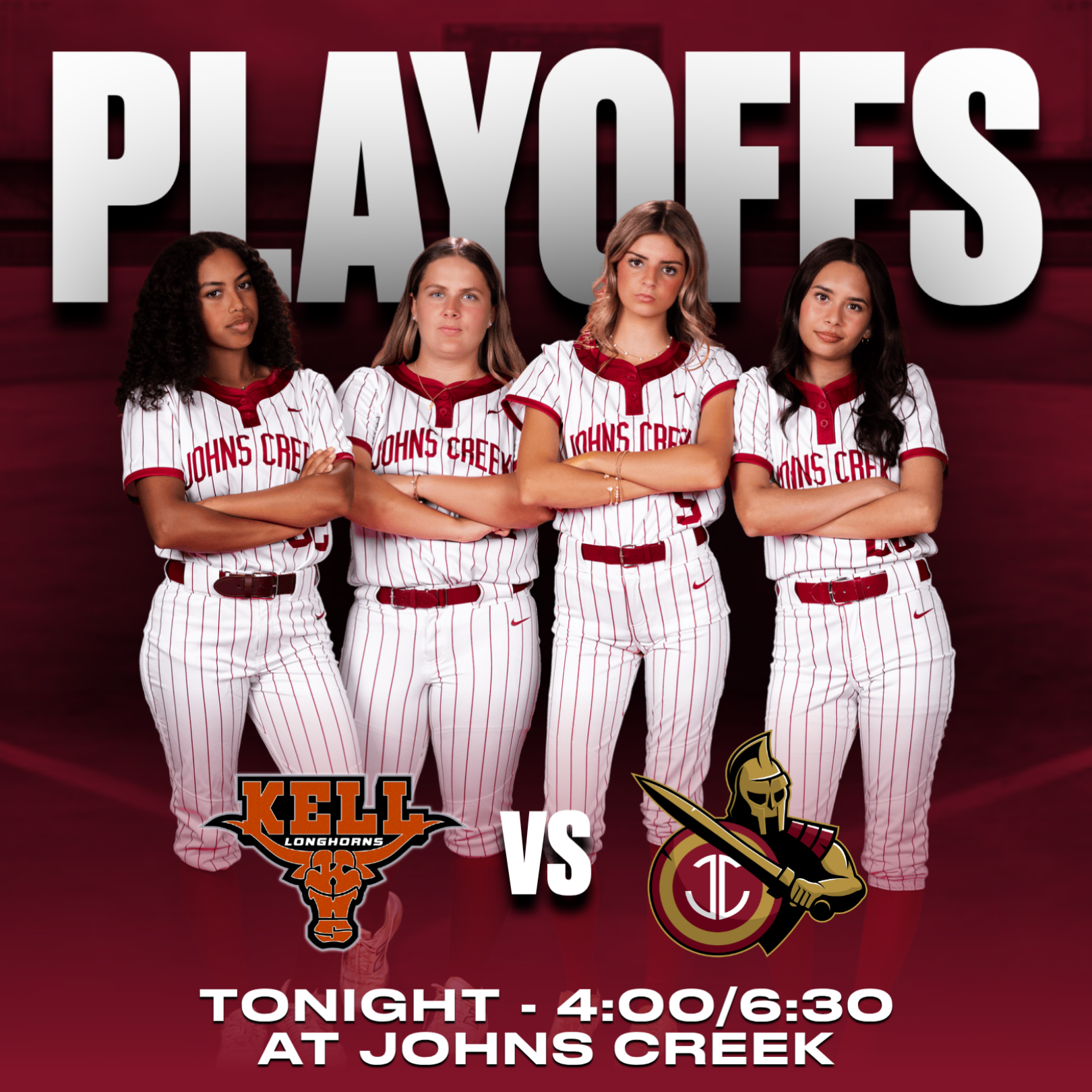 Softball Playoffs Tonight vs Kell