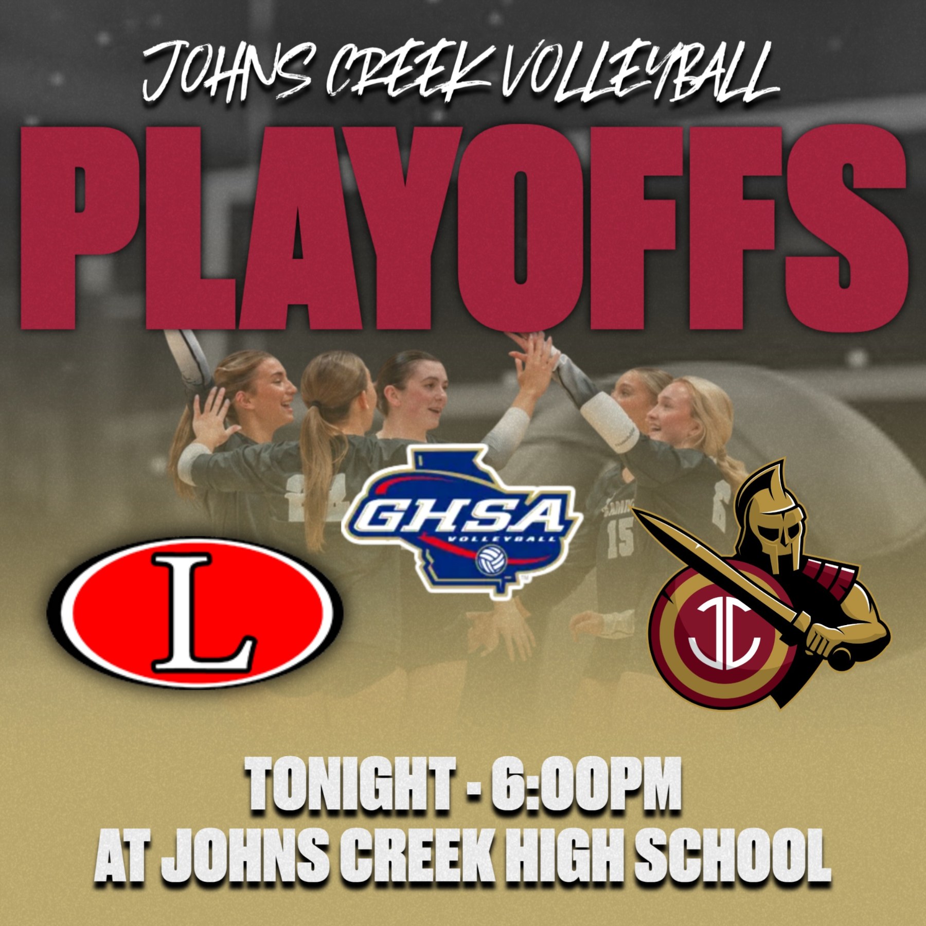 Volleyball Playoffs Tonight vs Loganville