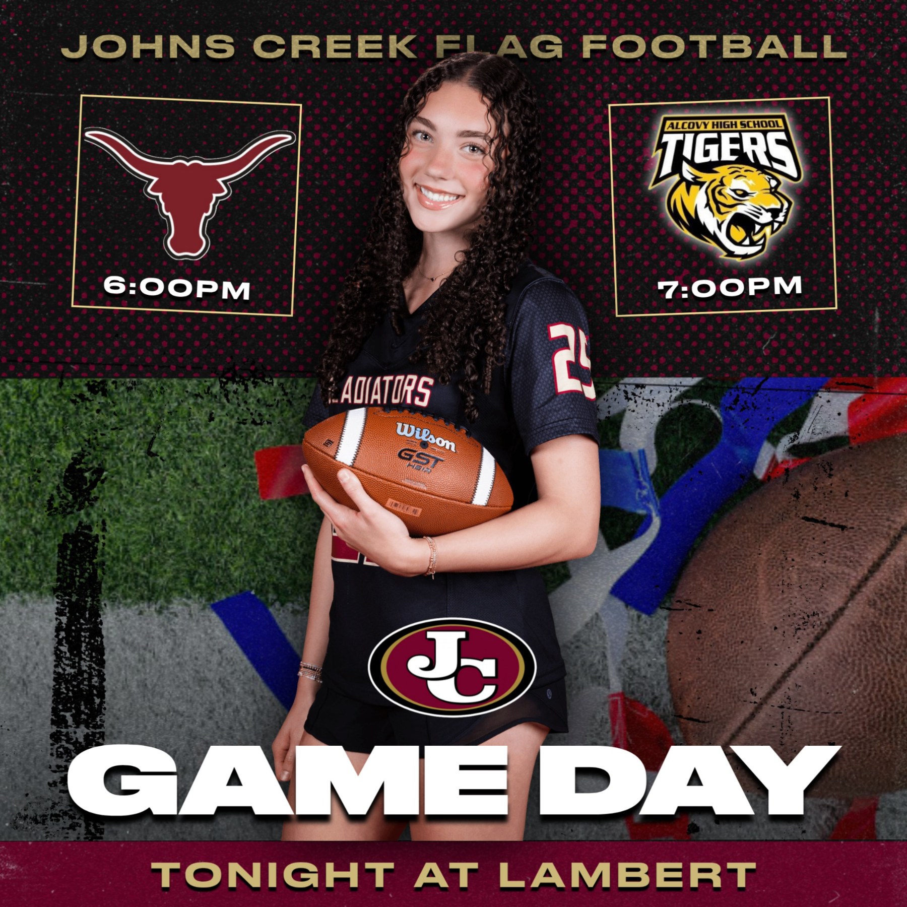 Flag Football Tonight at Lambert
