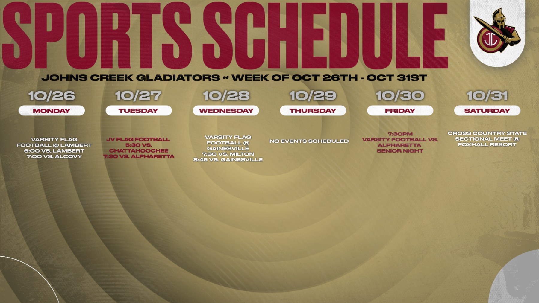 Athletics This Week