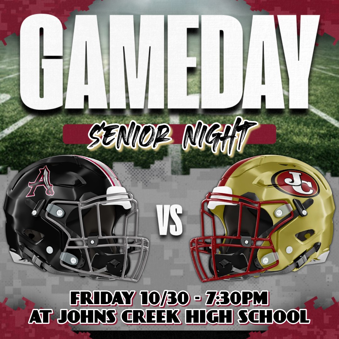Football Senior Night Friday vs Alpharetta
